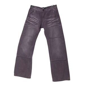 Minga London Purple Carpenter Pants Double Knee Wide Leg Whiskered  28 Portugal